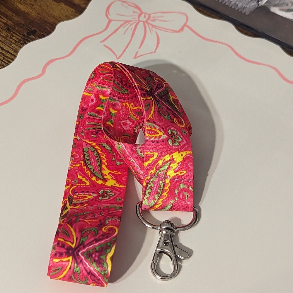 Bright Paisley Lanyard NEW!